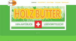 Desktop Screenshot of holzbutter.com